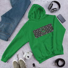 Load image into Gallery viewer, Paisley in Black &quot;Our CommuniTee&quot; Hoodie
