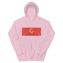 Load image into Gallery viewer, Paisley in Red &quot;Our CommuniTee&quot; Hoodie

