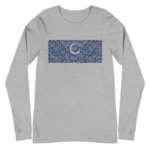 Paisley in Navy Long Sleeve "Our CommuniTee"