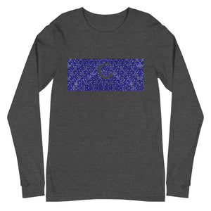 Paisley in Blue Long Sleeve "Our CommuniTee"